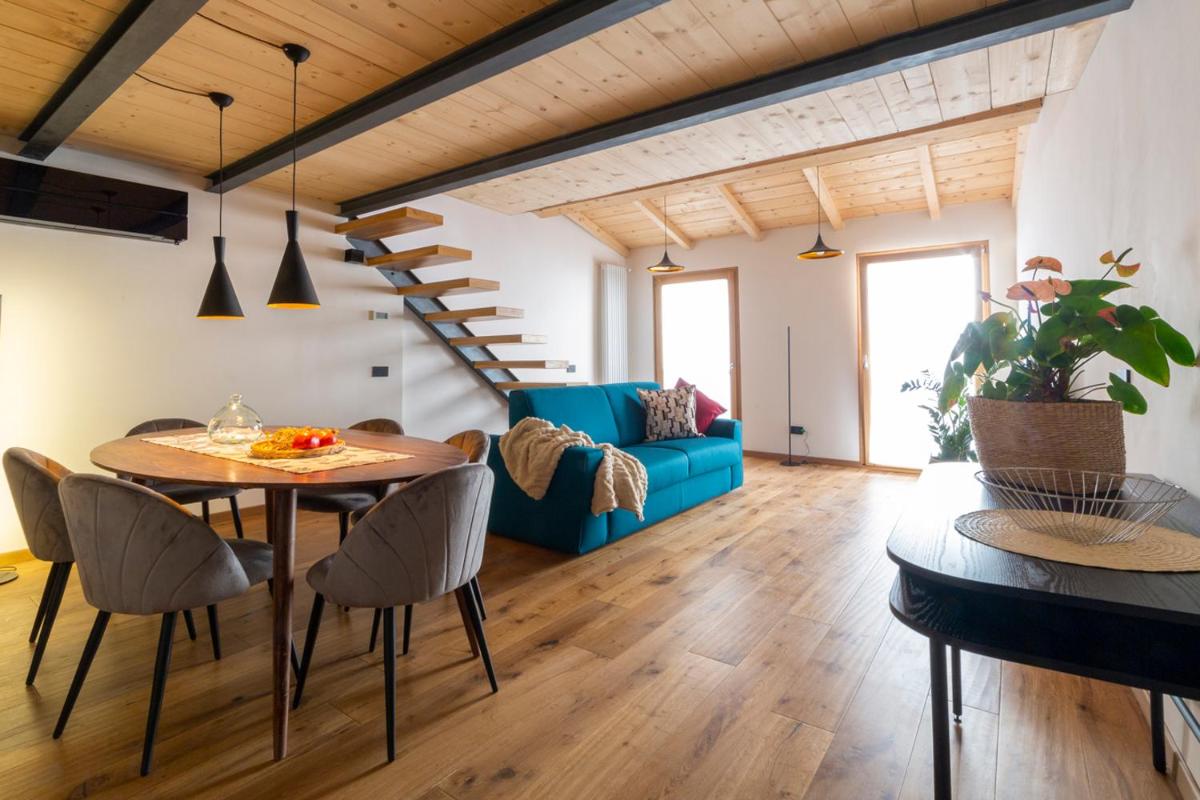 Industrial design loft with outdoor living terrace - main image