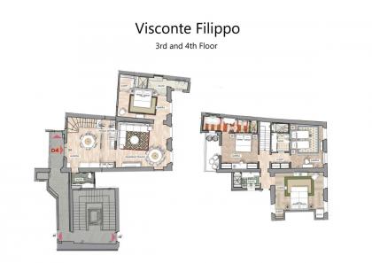 Visconte Filippo - La Dimora degli Affreschi Florence - image 26