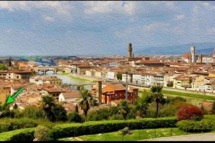 Monica appartamento con giardino al Ponte Vecchio - image 27